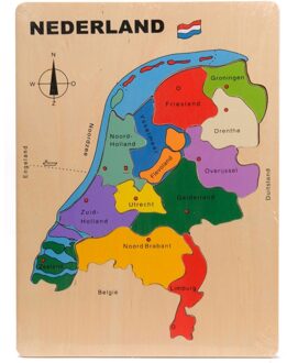 Houten Legpuzzel Nederland