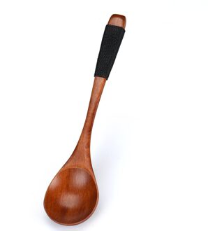 Houten Lepel Bamboe Keuken Gebruiksvoorwerp Tool Soep Lepels Voor Eten Mengen Roeren Koken Gereedschap Tafelgerei Keuken Accessoires