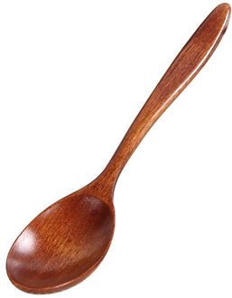 Houten Lepel Bamboe Keuken Koken Dining Soep Thee Honing Koffie Gebruiksvoorwerp Gereedschappen Natuurlijke Milieu Servies Lepel