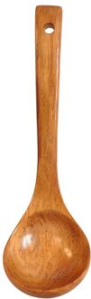 Houten Lepel Bamboe Keuken Koken Gebruiksvoorwerp Tool Soep Theelepel Catering Lepel