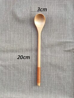 Houten Lepel Bamboe Keuken Koken Gebruiksvoorwerp Tool Soep Theelepel Catering Voor Kicthen Houten Lepel Keukengerei Koffie Apparaat 3