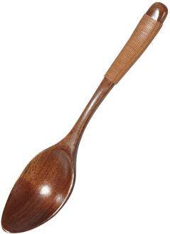 Houten Lepel Thuis Bestek Pap Kom Chinese Diner Lepel Japanse Soep Lepel Voor Home Restaurant Keuken Gereedschap