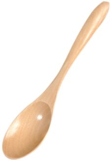 Houten Lepel Vork Bamboe Keuken Kookgerei Gereedschap Blend koffie om baby lepel Soep-Theelepel Servies A30314 KH