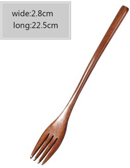 Houten Lepel Vork Bamboe Keuken Kookgerei Gereedschap Soep-Theelepel Servies Keuken Accessoires Gebruiksvoorwerpen Keuken Gereedschap C1216