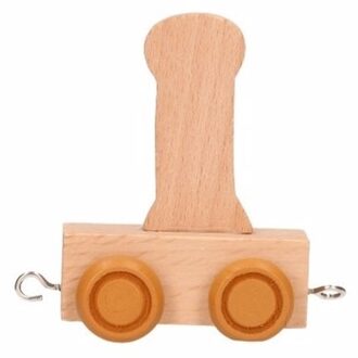 Houten letter trein I - Action products