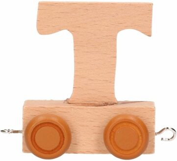 Houten letter trein T - Action products