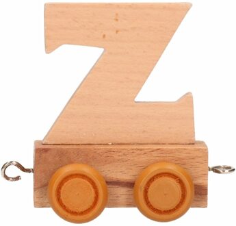 Houten letter trein Z