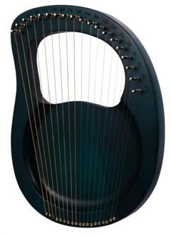 Houten Lier Harp 19 String Metalen String Lier Harp Met Stemsleutel Picks Snaren Harpen Voor Muziek Liefhebbers Beginners, etc