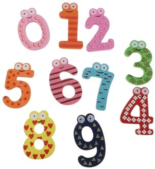 Houten Magnetische Nummer Magneet Math Educatief Wiskunde Puzzel Speelgoed