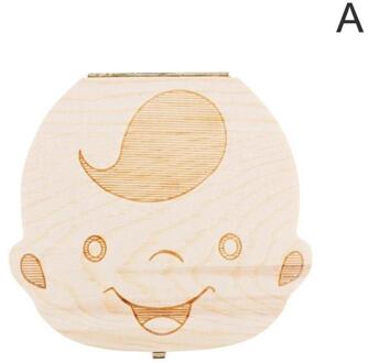 Houten Mannelijke En Vrouwelijke Baby Melktanden Doos Lanugo Doos Doos Collectie Baby Souvenir Souvenir Doos Tand Navelstreng X5Y5 jongen