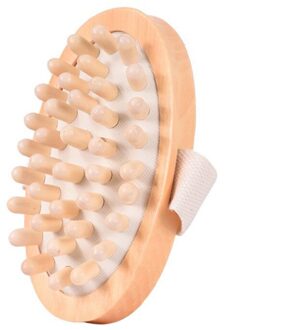 Houten Massager 38 Korrels Massage Borstels Bad Borstels Body Borstels Houten Massager 38 Massage Borstel Bad Borstel