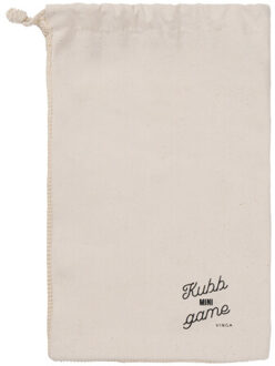 Houten mini kubb - maat One size Bruin