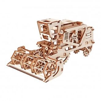 Houten model-maaidorser