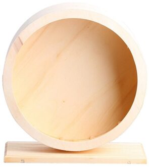 Houten Mute Roller Hamster Running Oefening Wiel Muis Egels Sport Wiel Huisdier Speelgoed Voor Hamsters Muizen