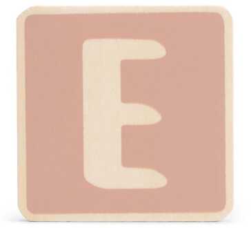 houten namentrein letter E
