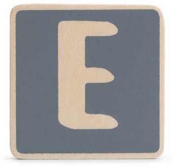 houten namentrein letter E