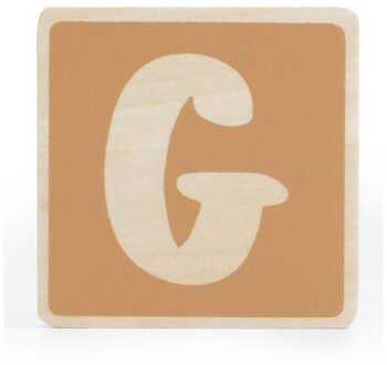 houten namentrein letter G