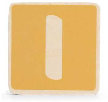 houten namentrein letter I