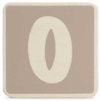 houten namentrein letter O