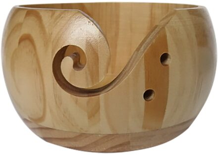 Houten Natuurlijke Garen Opslag Kom Organizer Gebreide Gehaakte Wol Houder Opslag Kom Huis Handgemaakte Gebreide Naaibenodigdheden # T1G