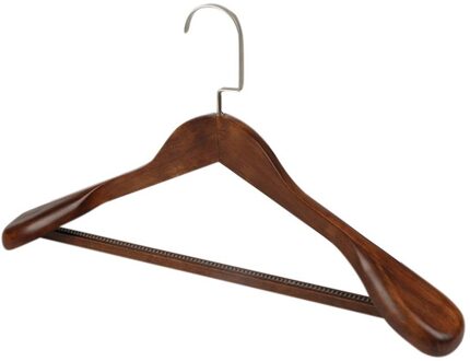 Houten Pak Hanger Brede Schouder Natuurlijke Houten Jas Kleerhangers Duurzaam Garderobe Kleding Opknoping Rack Colgador De Ropa