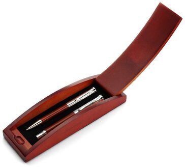 Houten pennenset de Luxe