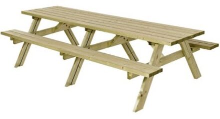 Houten Picknicktafel 3 Meter Black