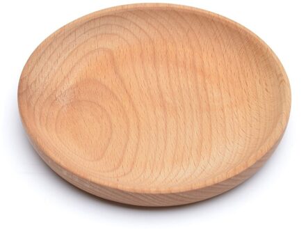 Houten Plaat Schotel Servies Servies Ronde Hout Cake Gerechten Thuis School Dessert Dienblad Hout Sushi Plaat Keuken Benodigdheden