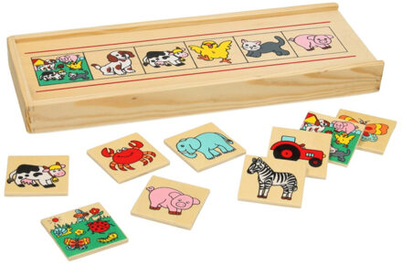 Houten Plaatjesbingo, 36 dlg.