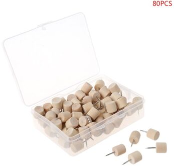 Houten Punaise Board Pins Pushpins Tekening Foto Muur Studs Nail School Suppy N7MA
