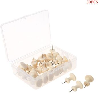 Houten Punaise Board Pins Pushpins Tekening Foto Muur Studs Nail School Suppy N7MA