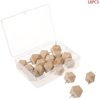 Houten Punaise Board Pins Pushpins Tekening Foto Muur Studs Nail School Suppy