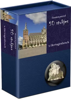 Houten Puzzel 's-Hertogenbosch (50 stukjes)
