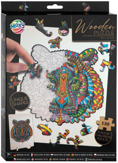 Houten puzzel Tijger 130 stukjes