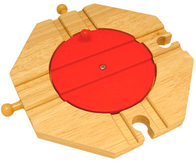 Houten Rails - 4 Richting Draaiplateau