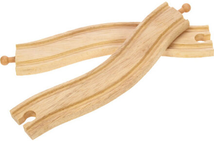 Houten rails - slingerrails, 2st.