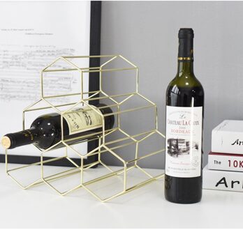 Houten Rode Wijn Rack 6 Fles Houder Bar Display Folding Hout Wijnrek Alcohol Neer Care Drink fles Houders