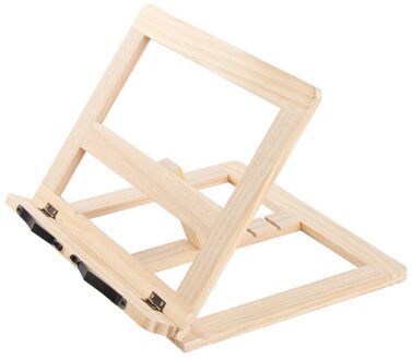 Houten Schildersezel, Kookboek Stand, Tekst Boek Tablet Rest 87HC 2