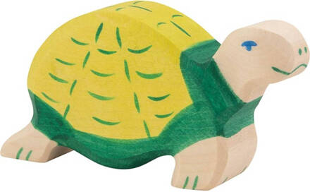 Houten Schildpad Groen