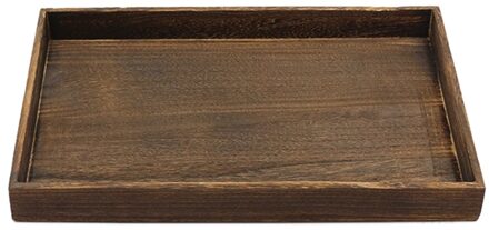 Houten Sieraden Lade Sieraden Organizer Bangle Oorbellen Armbanden Choker Kettingen Hangers Opslag Vintage Plaat 1 rooster L