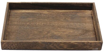 Houten Sieraden Lade Sieraden Organizer Bangle Oorbellen Armbanden Choker Kettingen Hangers Opslag Vintage Plaat 1 rooster M