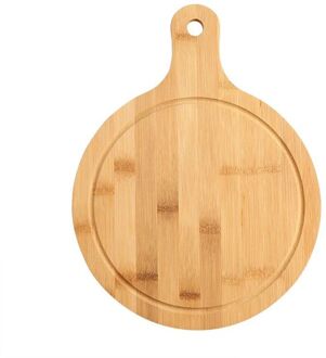 Houten Snijplank Fruit Pizza Brood Plaat Met Handvat Duurzaam Hangable Snijplank Keuken Accessoires