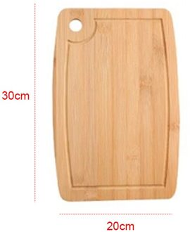 Houten Snijplank Keuken Snijplank Met Handvat Massief Houten Voedsel Board Pizza Brood Fruit Kan Hangen Snijplank 40x24cm