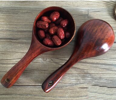 Houten Soeplepel Rijst Water Serveren Pollepel Keuken Gebruiksvoorwerp Eco Vriendelijke