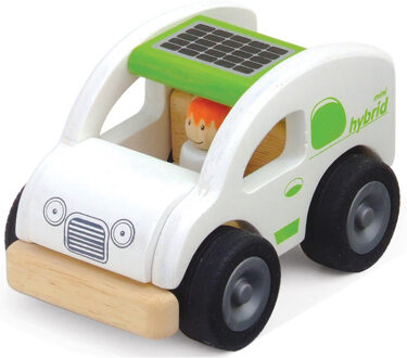 Houten speelgoedvoertuig Eco auto