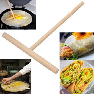 Houten Strooier Stok Thuis Keuken Tool Diy Restaurant Kantine Speciaal Benodigdheden Chinese Specialiteit Crêpe Pannenkoek Beslag