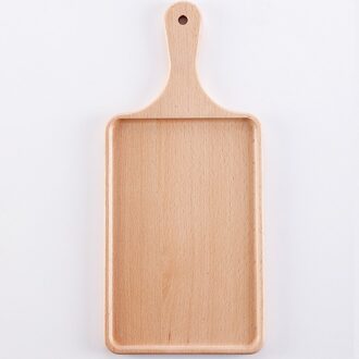 Houten Sushi Tray Drink Koffie Cake Beuken Snack Houten Plaat Pizza Plaat Japanse Servies Zilver