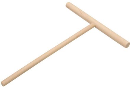 Houten T Brief Keuken Tool Stick Strooier Crêpe Pannenkoek Beslag Conveniet Rack Strooier Home Kitchen Bar Benodigdheden