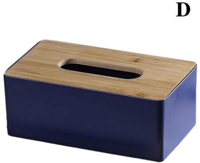 Houten Tissue Houder Huishoudelijke Tissue Doos Auto Opslag Meubels Doos Tissue Doos U5E2 C