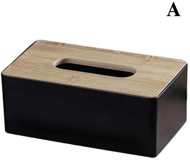 Houten Tissue Houder Huishoudelijke Tissue Doos Auto Opslag Meubels Doos Tissue Doos U5E2